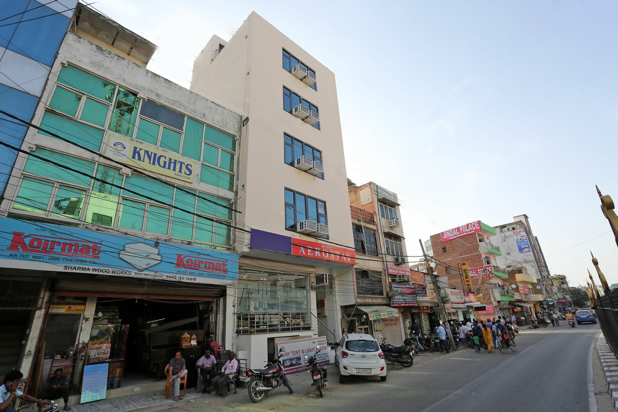 Hotel Aero Stay New Delhi Exteriör bild
