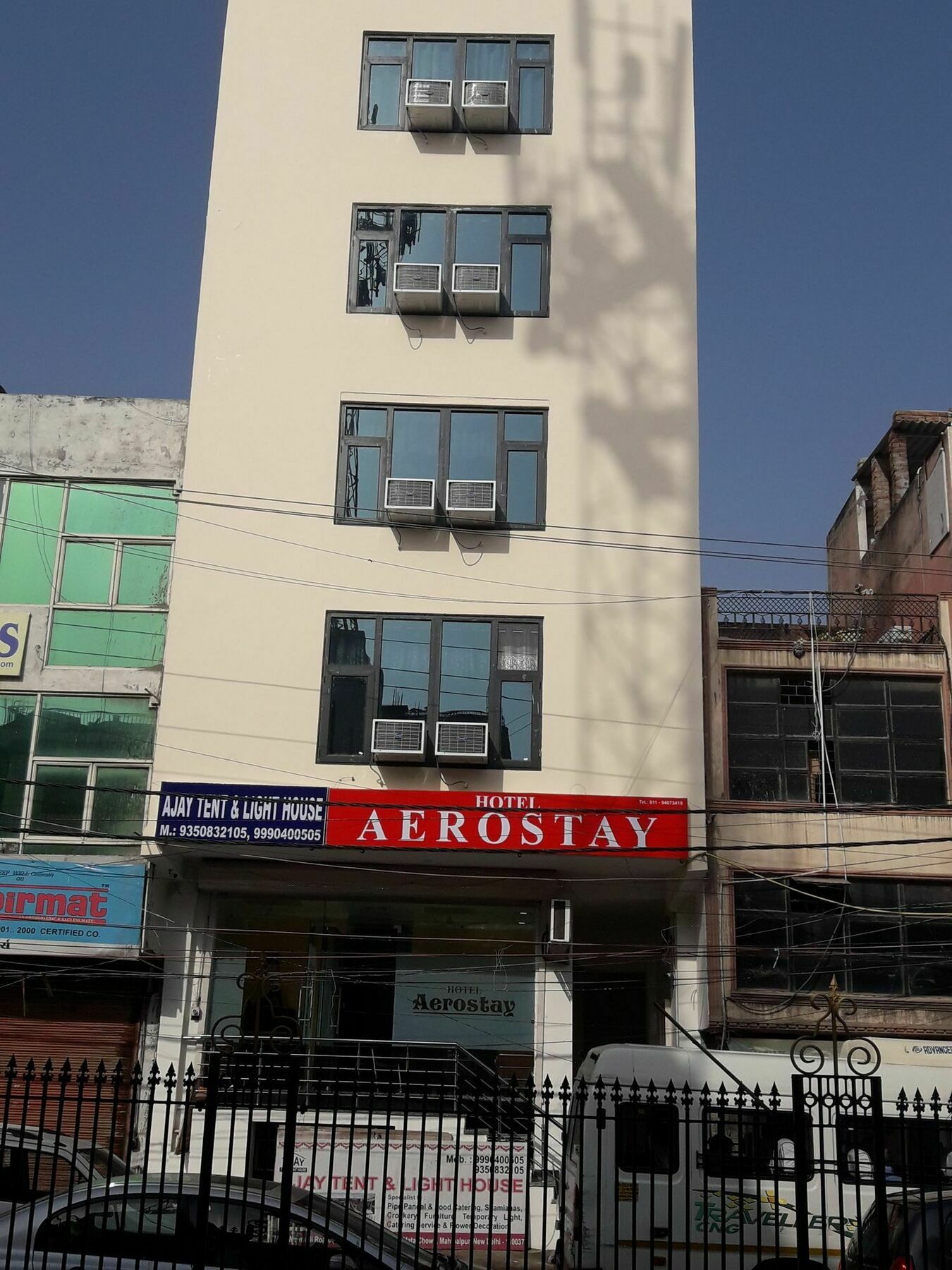 Hotel Aero Stay New Delhi Exteriör bild