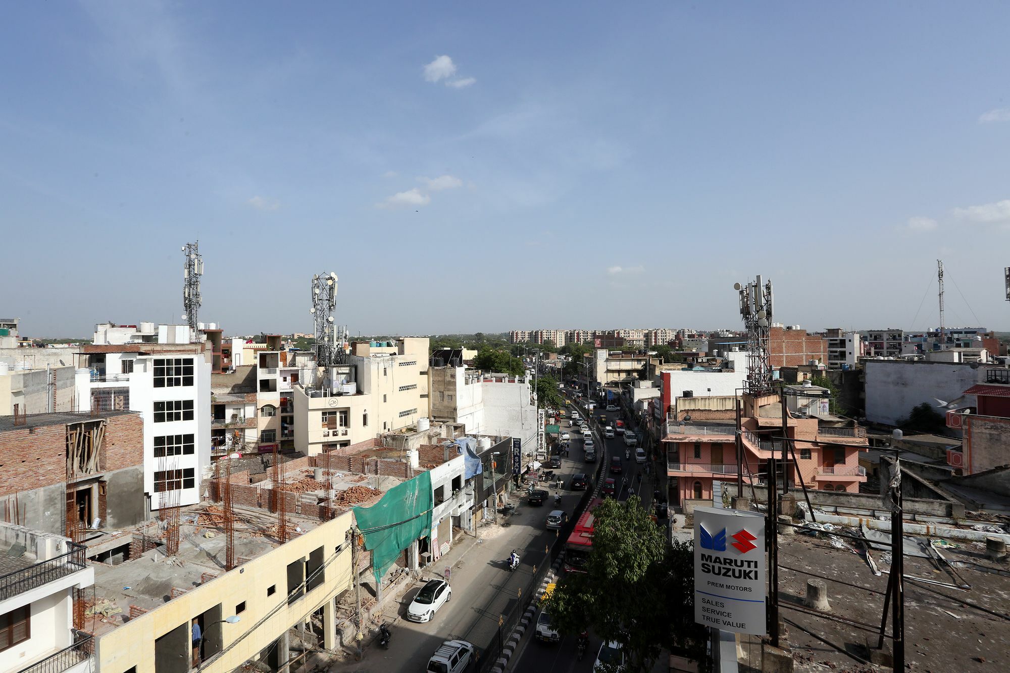 Hotel Aero Stay New Delhi Exteriör bild